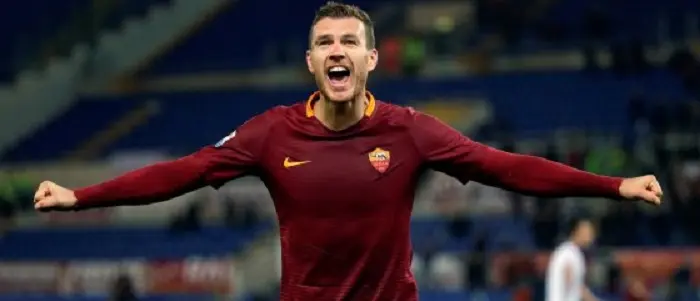 La Roma travolge la Fiorentina 4-0: doppietta di Dzeko