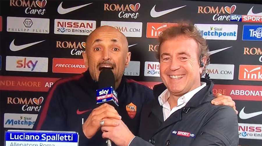 Stadio Roma: Spalletti 'irrompe' in tv, "famo 'sto stadio"