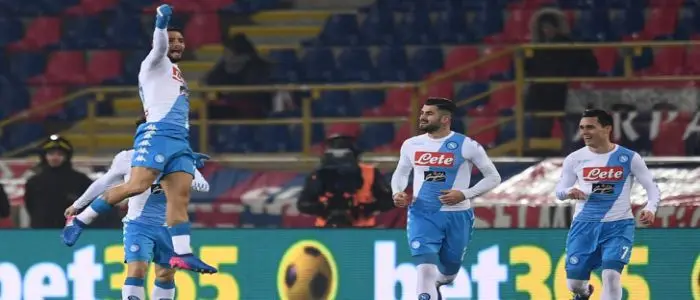 Serie A, il Napoli travolge il Bologna 7-1