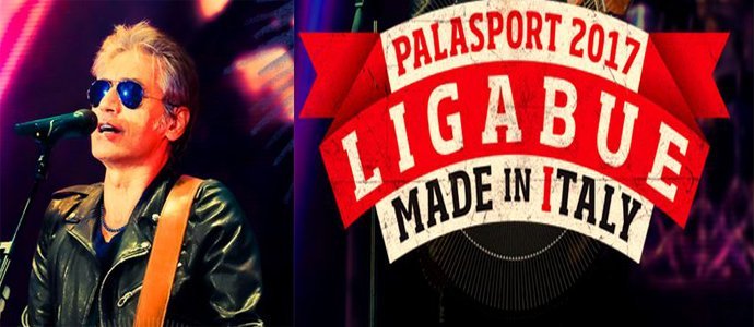 Luicuano Ligabue"Made in Italy" ecco tutti i Palasport 2017