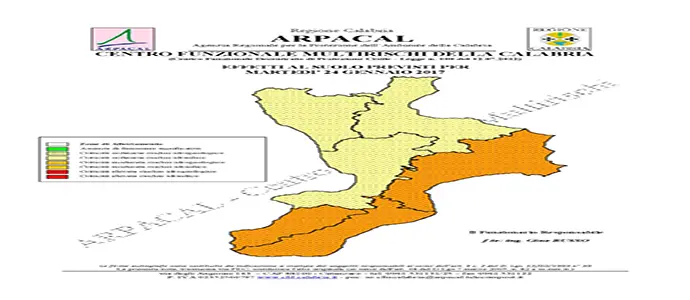 Allerta meteo: Multirischi, Arpacal sulla situazione in Calabria (Foto)