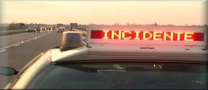 Incidenti stradali: Scontro fra 2 tir in A1 tra Fabro e Orvieto