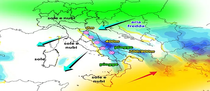 Meteo: Ancora neve su Adriatiche, ma migliora