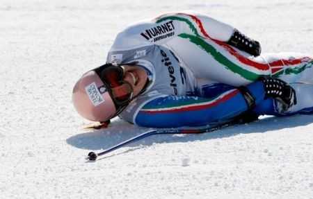 Nadia Fanchini, grave caduta e stagione finita per la sciatrice