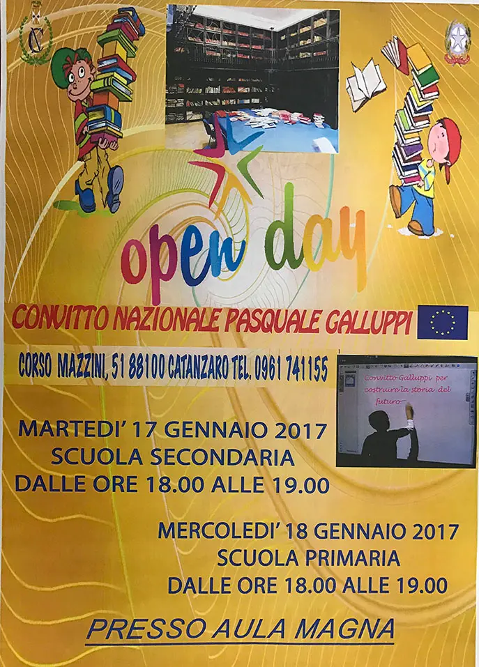 Convitto "Pasquale Galluppi": OPEN DAY ...