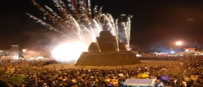 Focara di Novoli: festa blindata nel salento per il celebre falò di Sant'Antonio abate