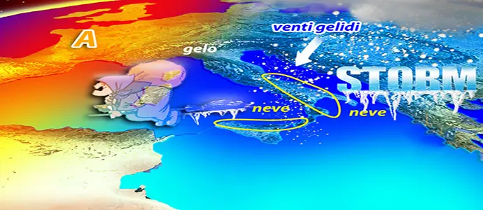 Meteo: La "Befana" porta Freezer Storm, bufere di neve in pianura. Ecco dove regione per regione