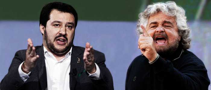 Grillo e Salvini: i contro-discorsi di fine anno