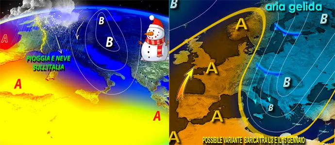 Meteo: Ecco dove nevichera', regione per regione