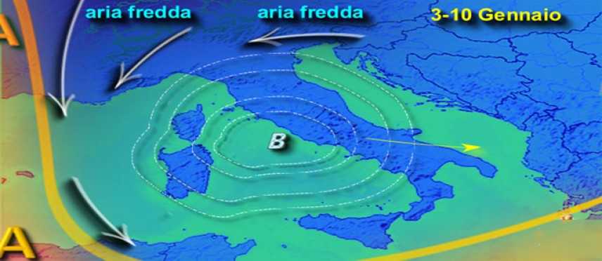 Meteo: Ecco le conseguenze dell'attacco artico. Previsione meteo regione per regione