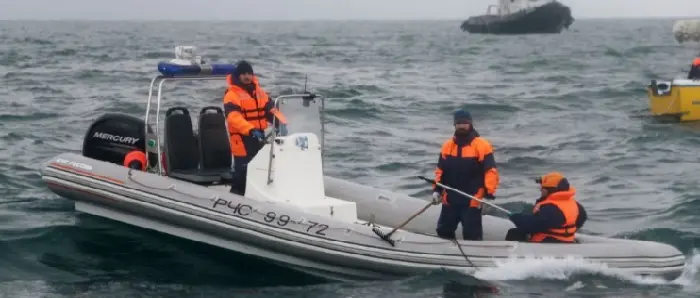 Russia, è stata trovata la scatola nera dell'aereo precipitato nel Mar Nero