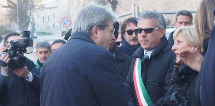 Gentiloni a Norcia e Amatrice per visitare i luoghi colpiti dal sisma