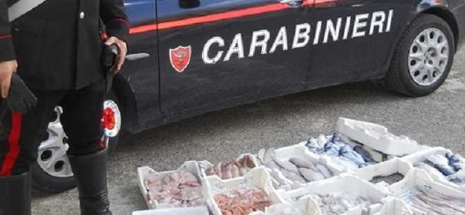 Torre del Greco, carabinieri sequestrano 300 kg di pesce