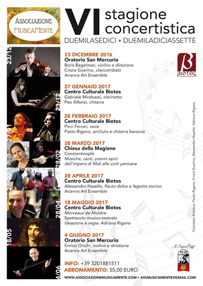 VI Stagione Concertistica MusicaMente