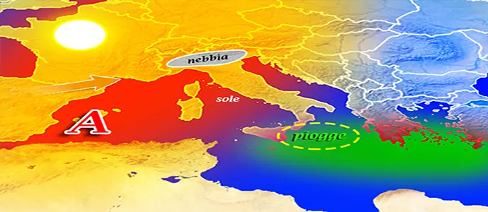 Meteo: Ponte dell'Immacolata con nebbia al Nord, sole al Centro, piogge su Sicilia orientale