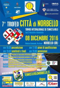 Tennistavolo Norbello: l'otto dicembre è Trofeo Internazionale