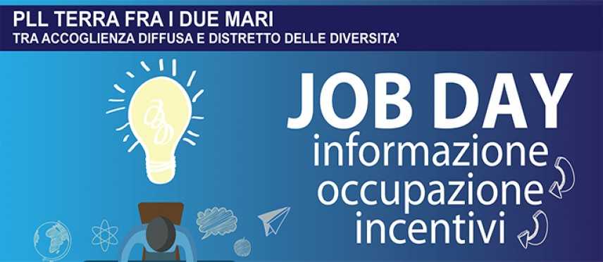 Job Day informazione occupazione incentivi "PLL Terra fra due mari "