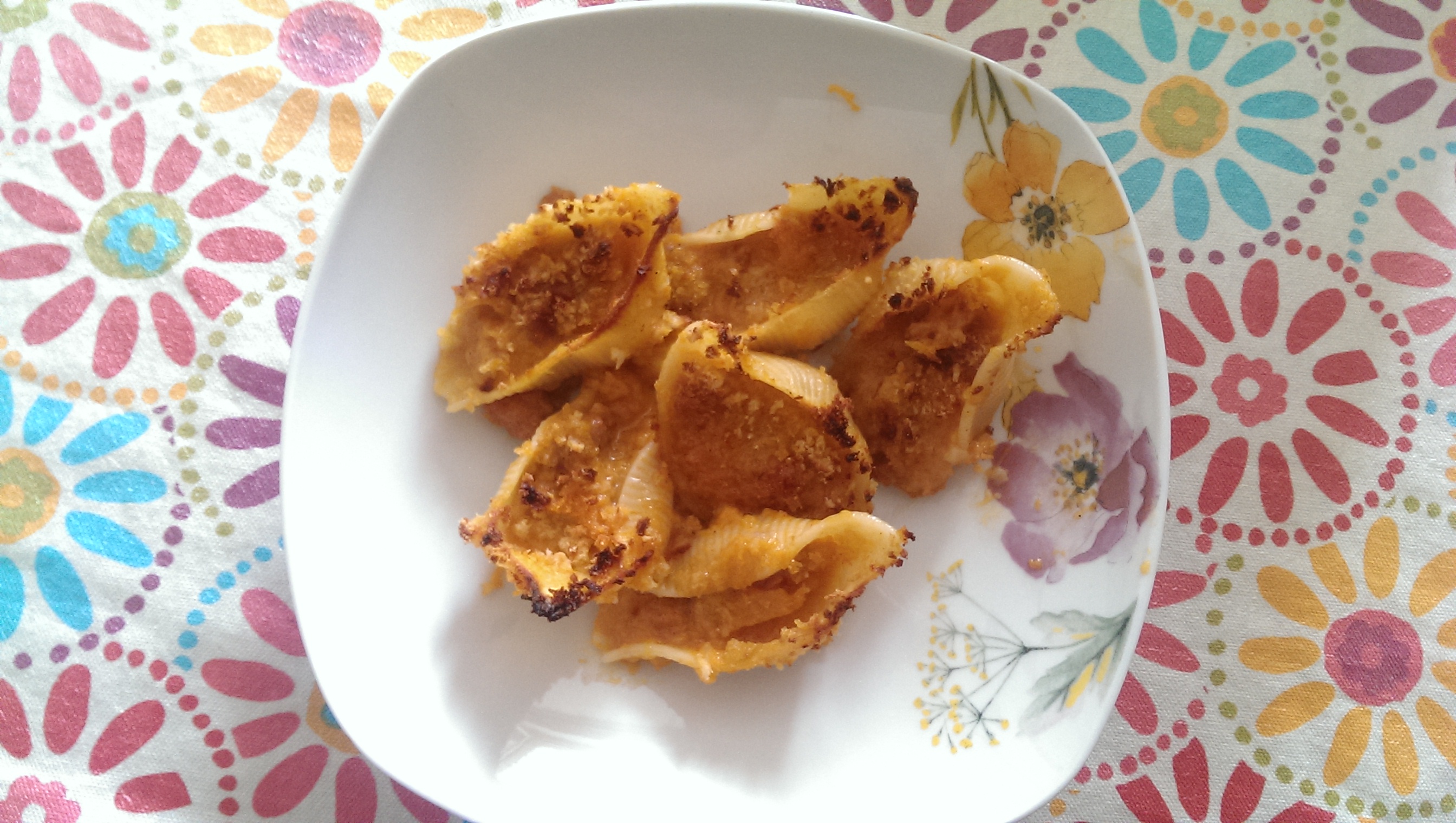 Conchiglioni ripieni zucca e salsiccia