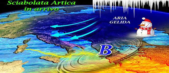 Meteo: Dai nubifragi alla Sciabolata fredda artica, 3 giorni! Italia sottozero