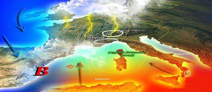 Allerta Meteo: temporali incessanti su Piemonte, Liguria e costa ionica calabrese