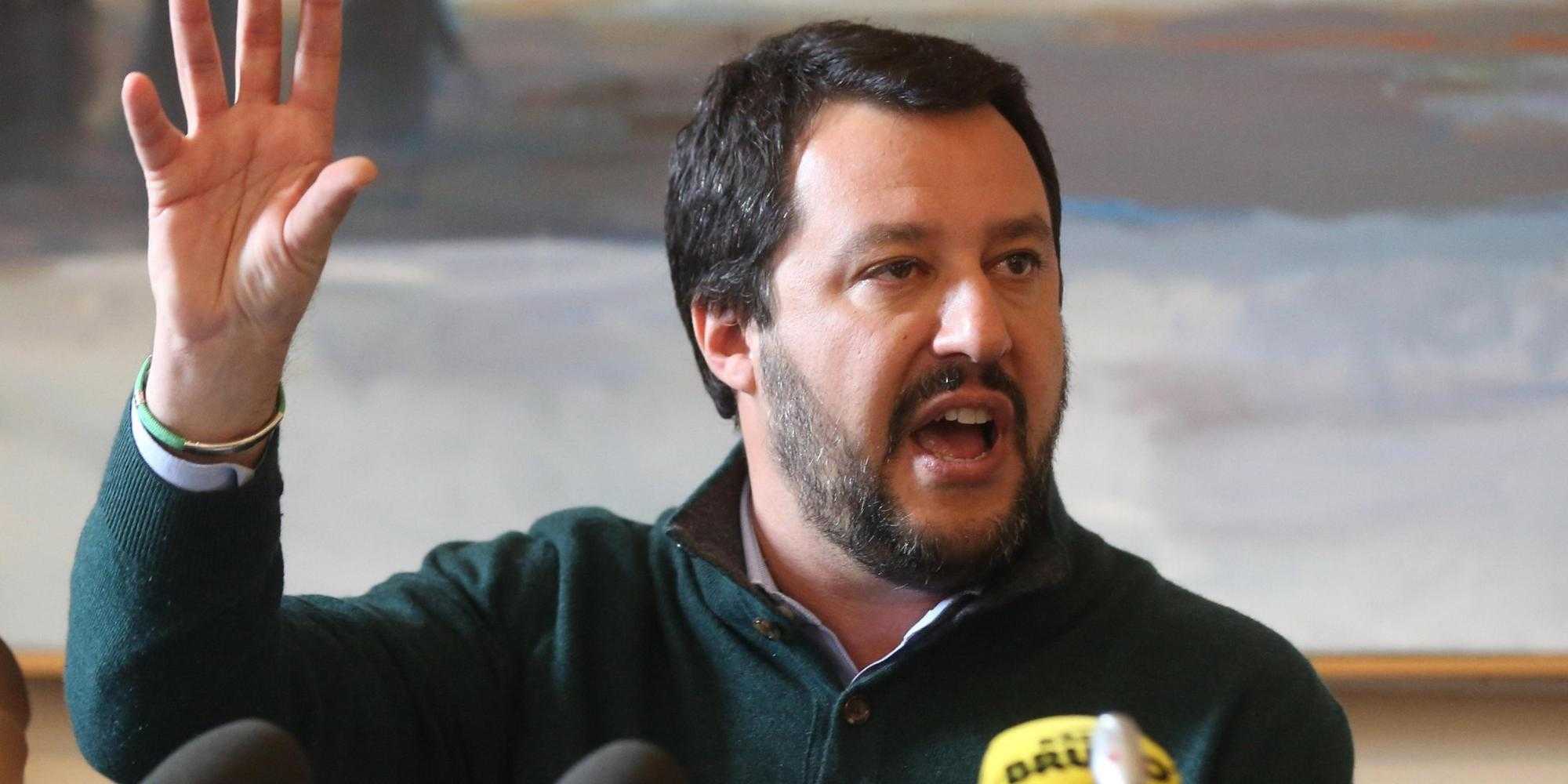 Terremoto, Salvini: "Esenzione fiscale totale per tutte le persone che hanno perso tutto col sisma"
