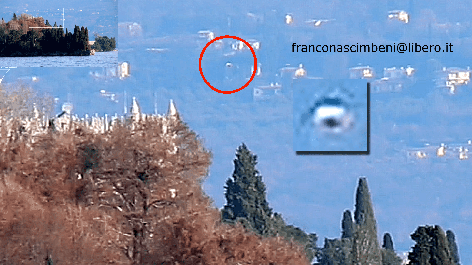 Avvistato Ufo su Isola del Garda Brescia (Video)