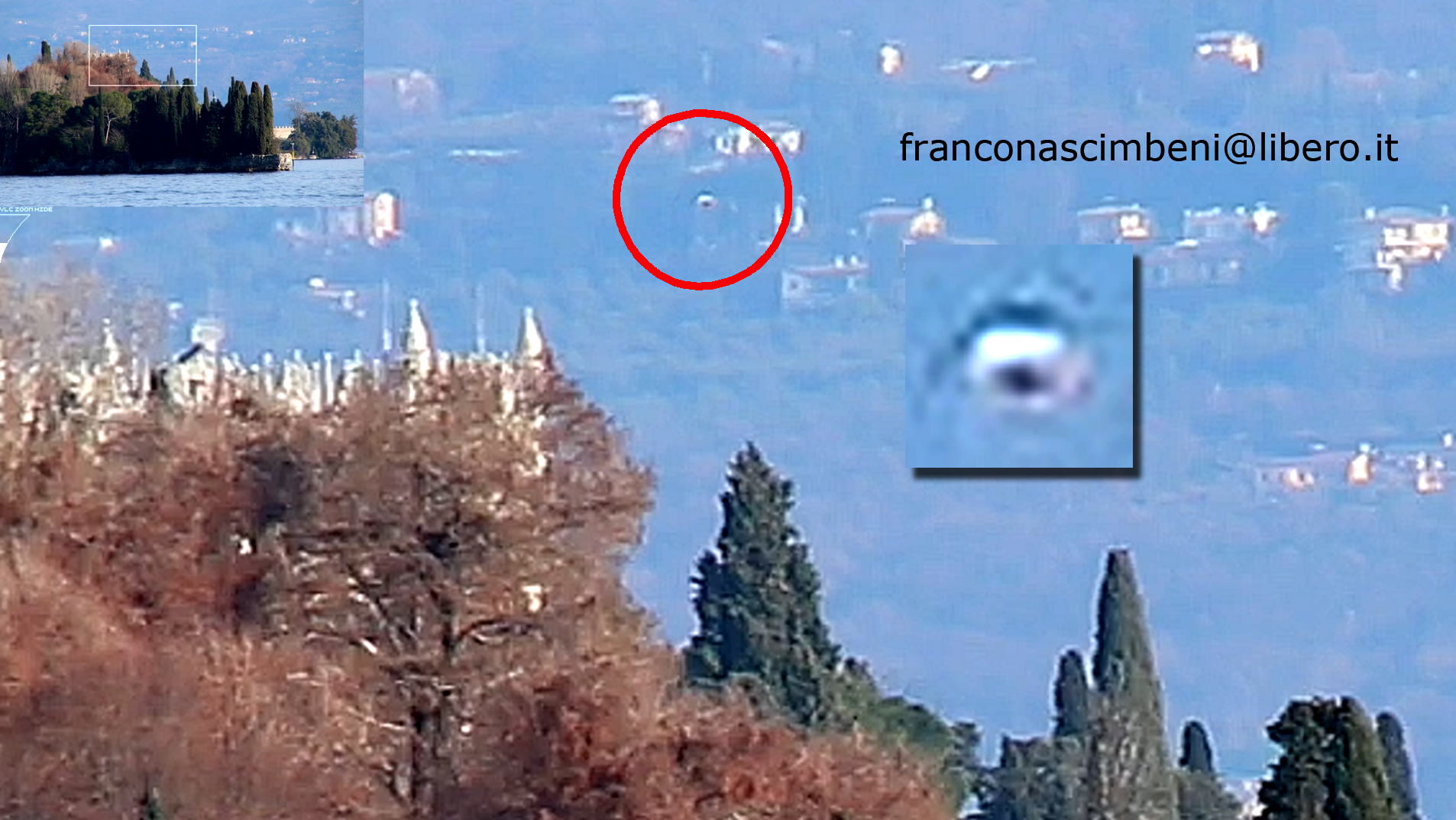 Avvistato Ufo su Isola del Garda Brescia (Video)