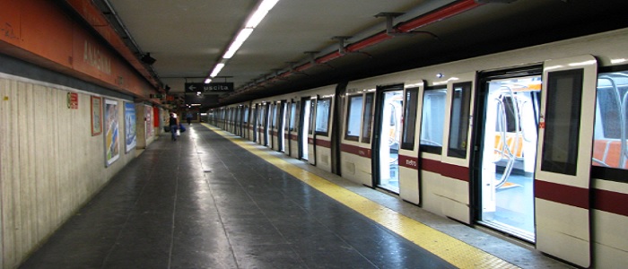 Roma, sensori antikamikaze nella metro della città
