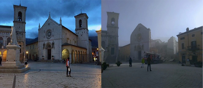 Terremoto, terrore nel Centro Italia: scossa di magnitudo 6.5 tra Norcia e Preci