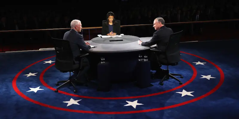 Usa 2016, Pence vince duello tv tra i vice