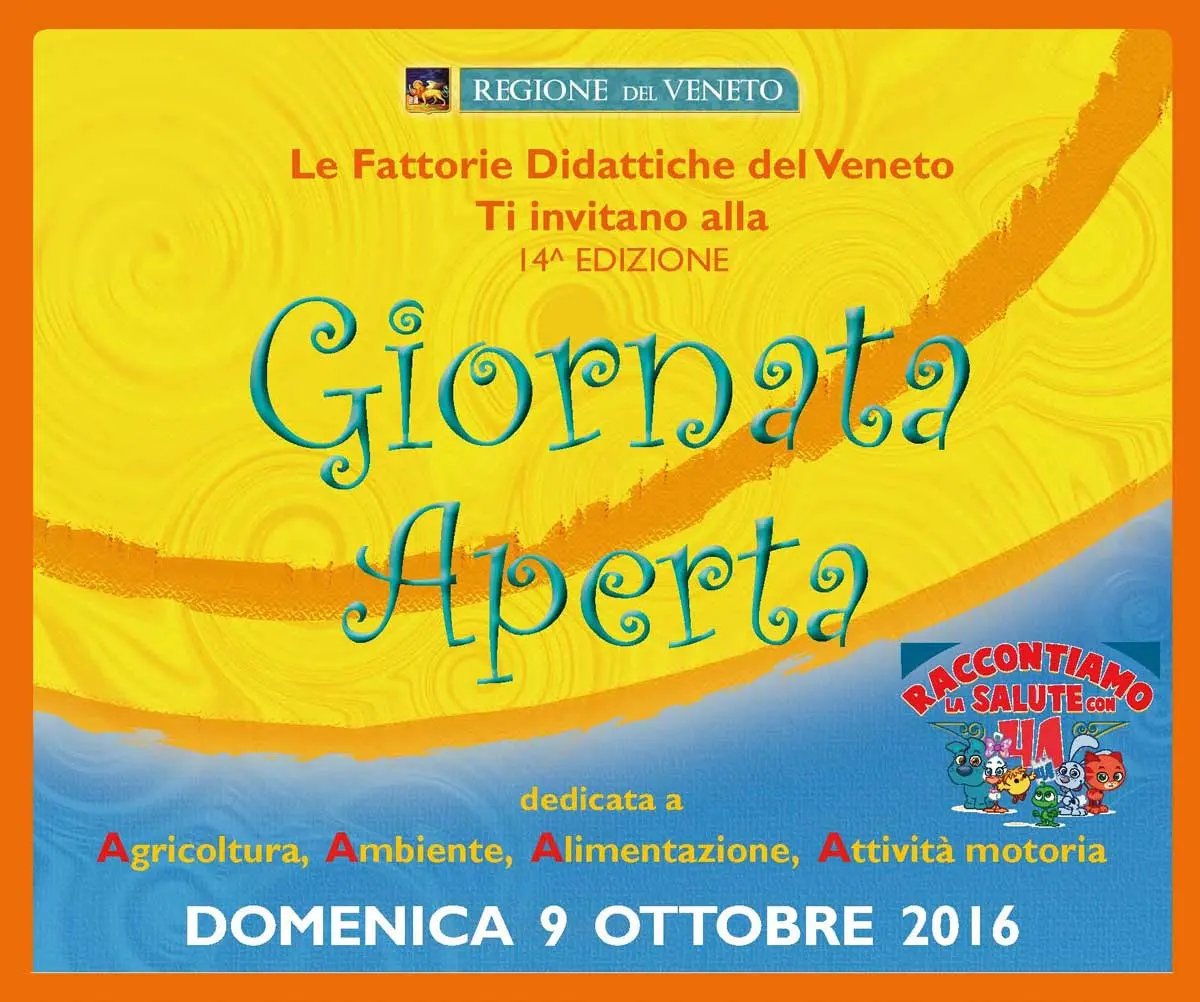 Tornano le Fattorie Didattiche Aperte in Veneto domenica 9 ottobre