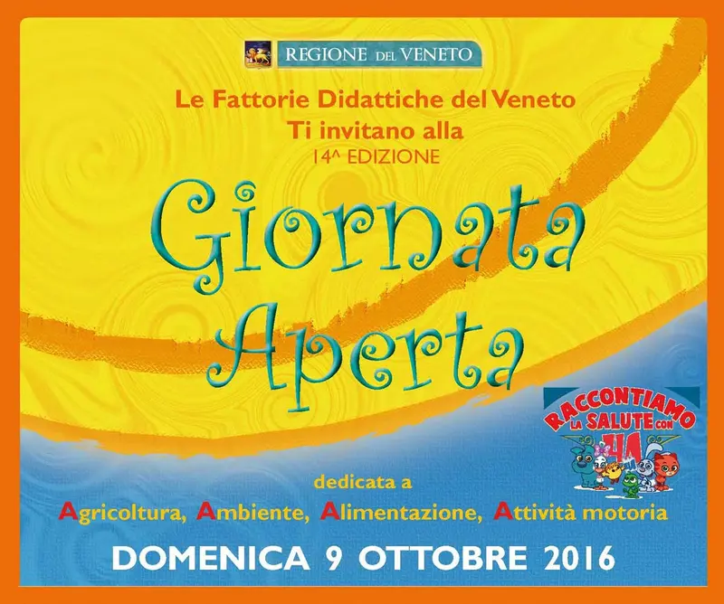 Tornano le Fattorie Didattiche Aperte in Veneto domenica 9 ottobre