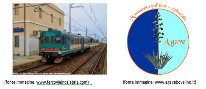 "Prendiamo il Treno" - vertenza Ferrovia Ionica. "Mobilitazione Popolare". Movimento - Agave
