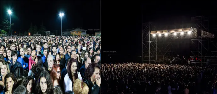 Grande successo a Pianopoli con il concerto di Giusy Ferreri. Circa quindicimila gli spettatori-Foto