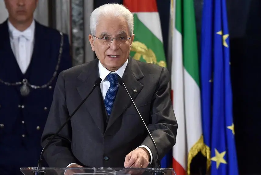 Mattarella a Stella (SV) per commemorazione Pertini