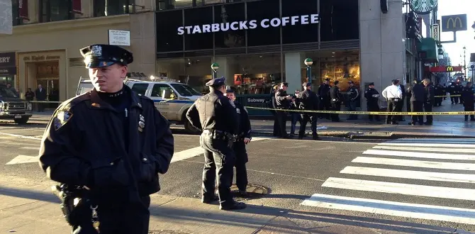 New York, uomo aggredisce poliziotti con una mannaia: feriti alcuni agenti