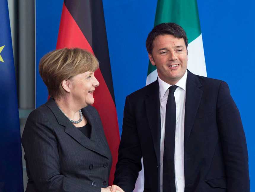 Referendum costituzionale, Merkel appoggia Matteo Renzi