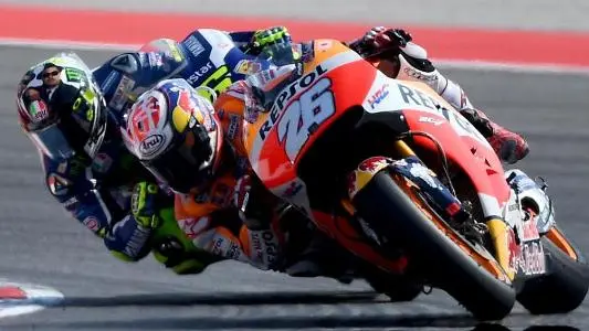 Motogp, Misano: Daniel Pedrosa rimonta e vince, beffato Rossi, secondo