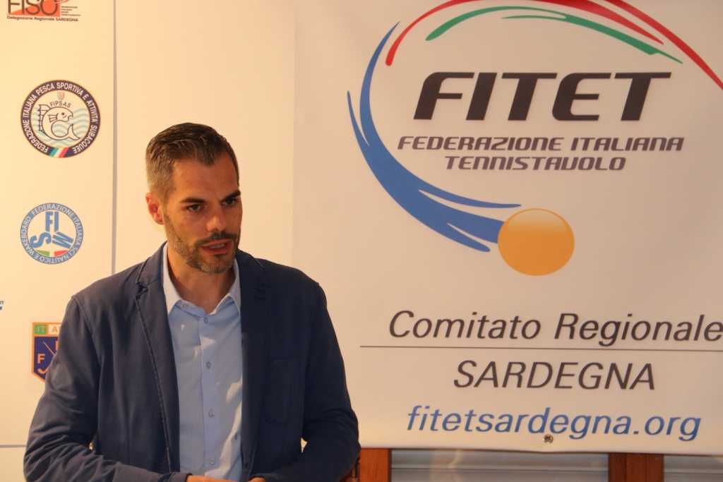 Tennistavolo: Simone Carrucciu riconfermato alla guida della Fitet Sardegna