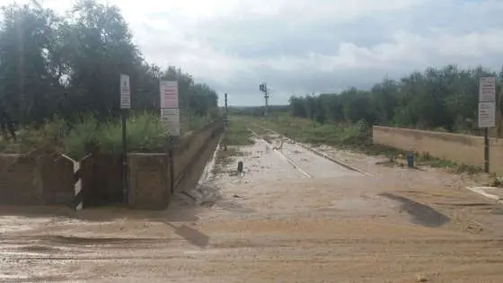 Maltempo Puglia: morto annegato a Foggia, disagi in tutta la regione