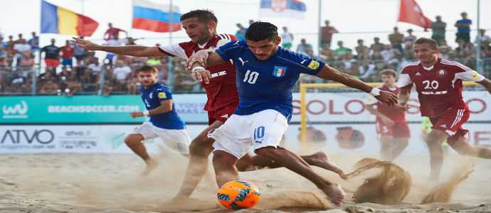 Fifa Beach Soccer World Cup - Europe Qualifier: battuta la Bielorussia per 2-1, Italia prima