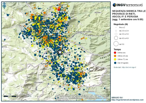 Sisma Centro Italia, ancora scosse nella notte. Oggi nomina Errani a Commissario per il terremoto