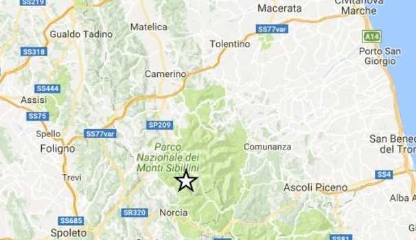Terremoto, registrate due scosse forti nella provincia di Macerata.Sale a 294 bilancio vittime sisma