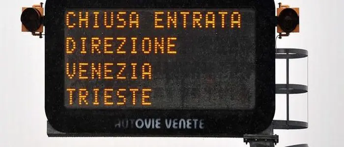 Traffico intenso per il controesodo estivo. 19 chilometri di coda sull'A23.