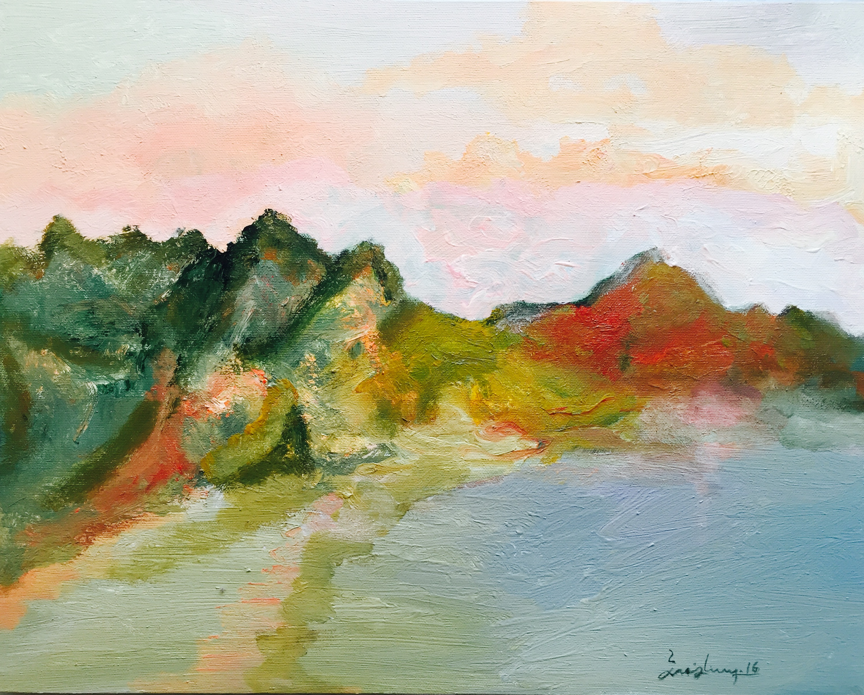 L'artista Liu Yi segna il cammino della strada della Seta e della Pace