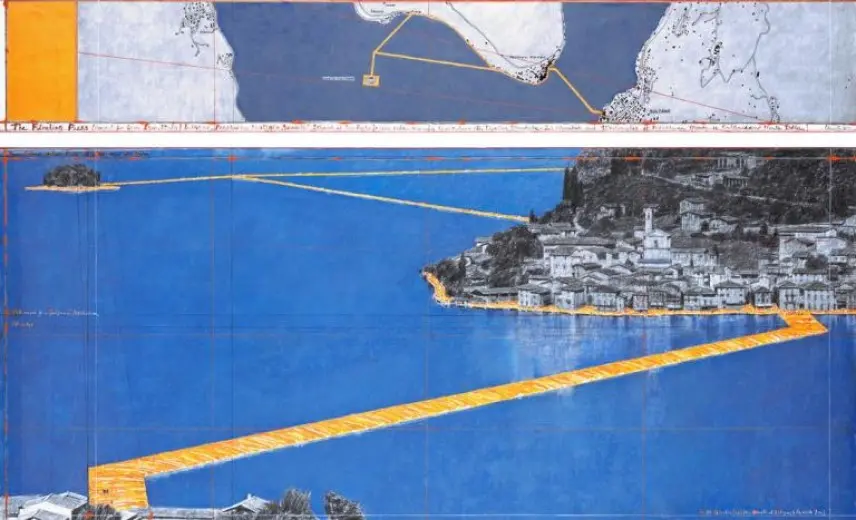 Dietro le quinte dei "Water Projects" di Christo e Jeanne-Claude