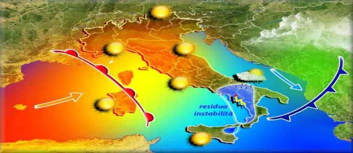 Meteo: Ecco Troy-Storm, fresco e temporali, migliora al Sud