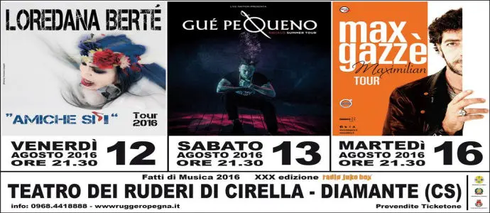 "Fatti di musica" prepara i grandi live di ferragosto in Calabria