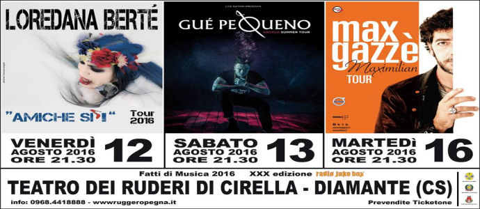 "Fatti di musica" prepara i grandi live di ferragosto in Calabria