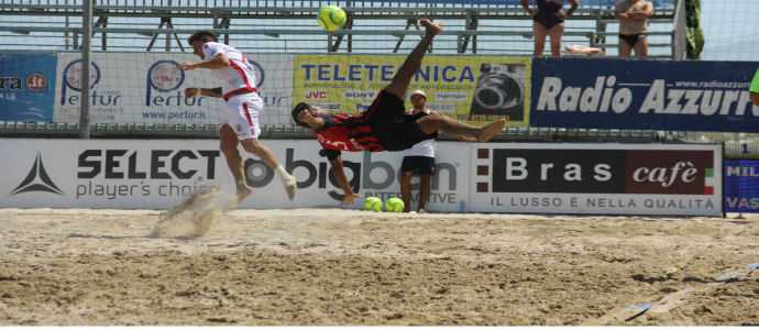 Beach Soccer 2016 - Girone A: Viareggio, Pisa, Milano e Lazio le qualificate per le finali scudetto